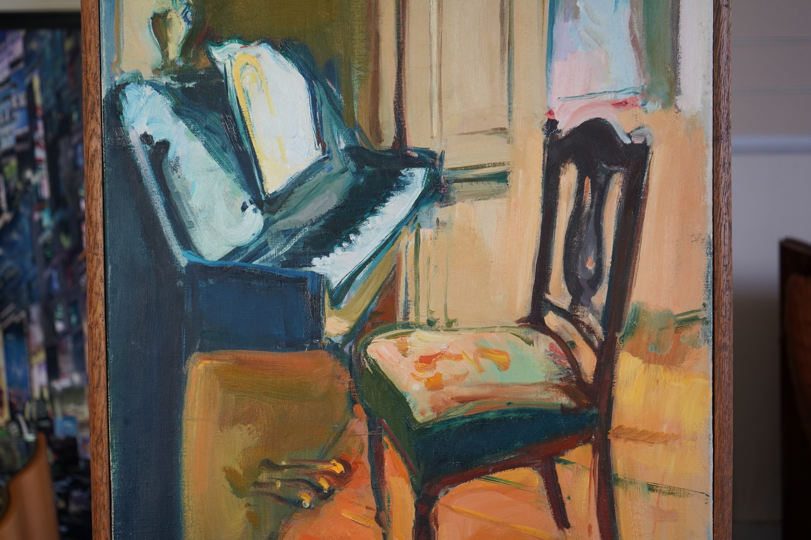 Nicholas Volley, 1950-2006, 'Piano and Chair'